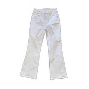 Good American Women's White Flare Jeans Size 2